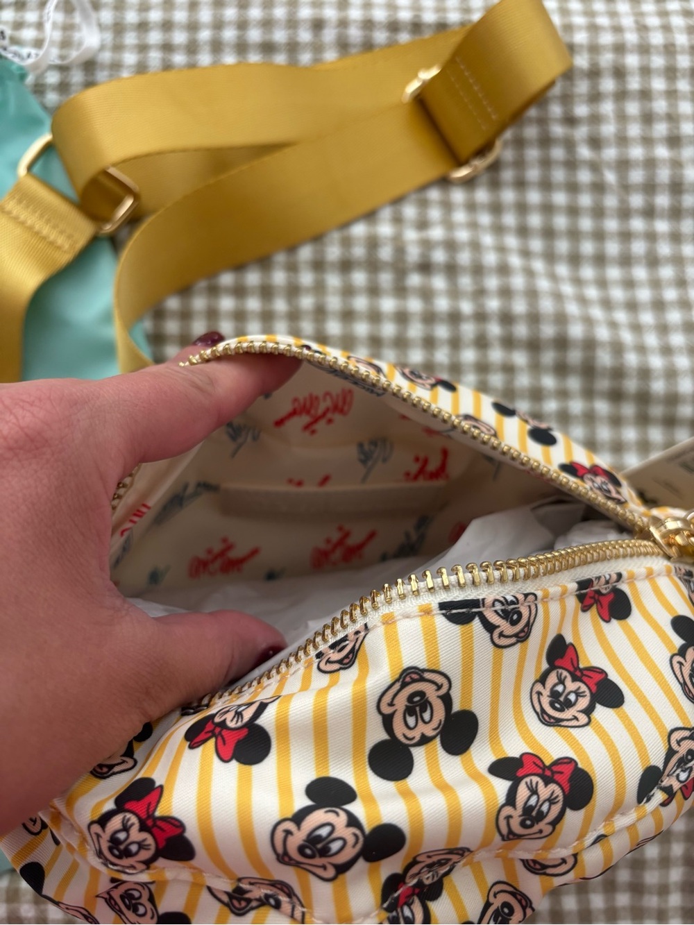 Stoney Clover Lane Crescent Crossbody Bag - Picture 2 of 2